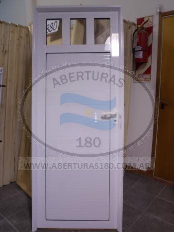 Portn de aluminio 36 modelo B.