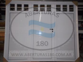Puerta de aluminio de 25 mod 