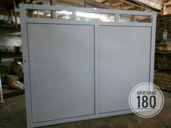 Puerta de entrada, aluminio linea modena, modelo 