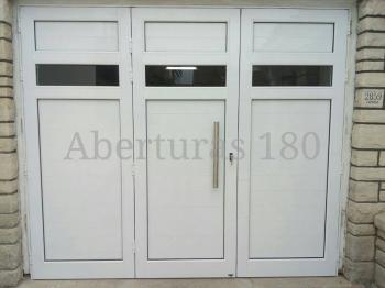 Puerta aluminio de 25 mod 