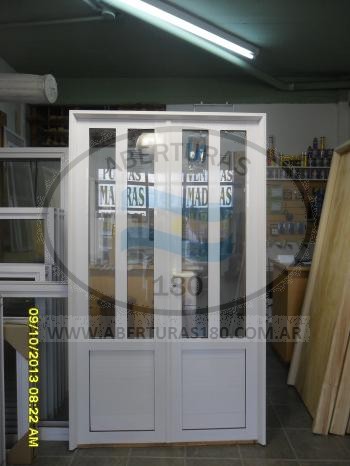 Puerta de aluminio de 25 mod 