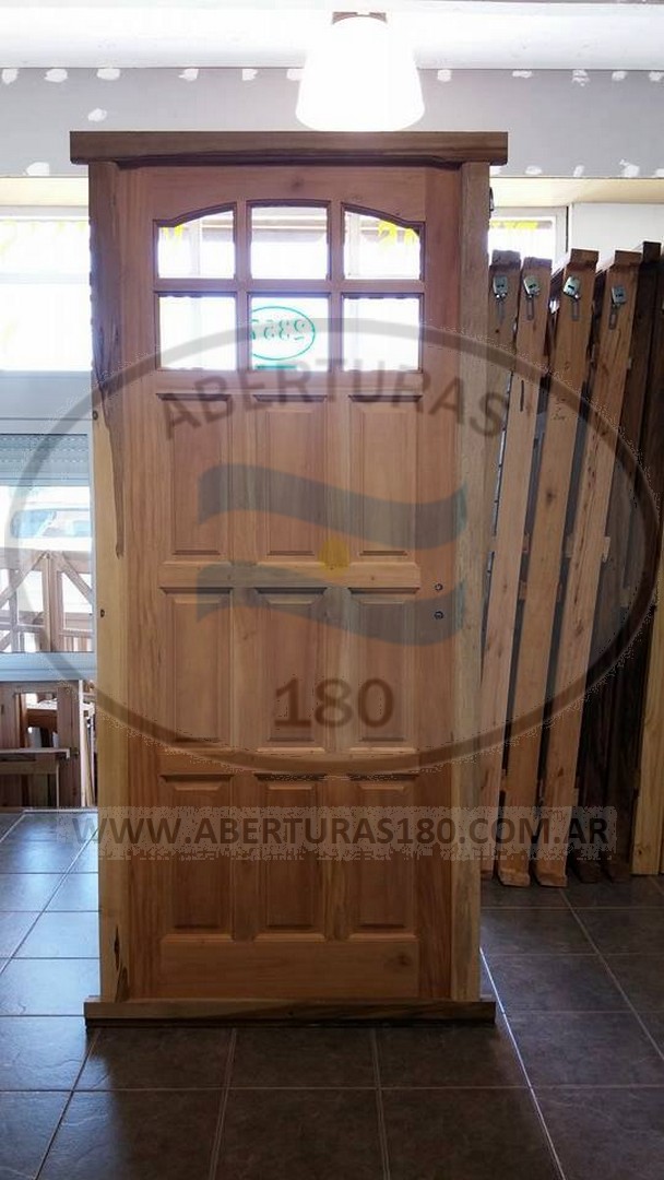 Puertas en cedro 0.80 X 2.00 9 tablero. 