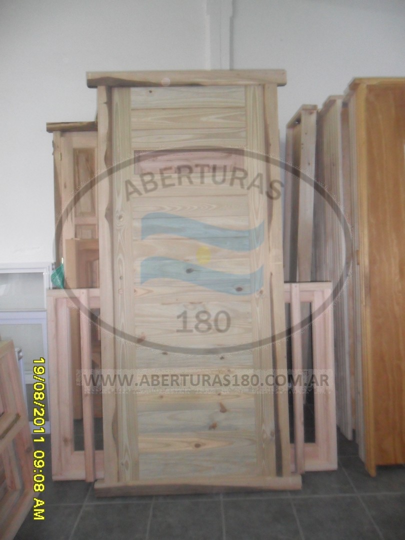 Puerta tablero horizontal V.R.